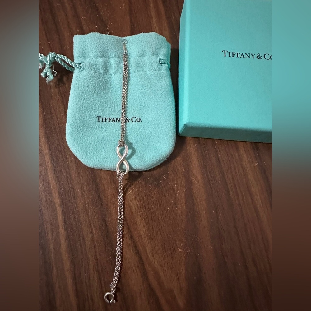 Tiffany & Co. Silver Infinity Chain Bracelet